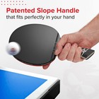 Paddle Pong Carbon Fiber Professional Table Tennis Racket Airblades Ping Peace
