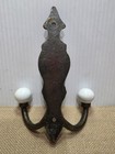 Antique Vintage Bronze Metal Wall Cast Iron Wall Hook Coat Hook Wreath Hanger