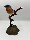 Eastern Bluebird Original Wood Carving