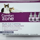 Comfort Zone Multi-cat Calming  6 Diffuser Refills  1 62 Fl Oz Refills