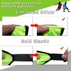 Numbered Soccer Pennies  Scrimmage Vest Sports Pinnies  Team Medium  Green 