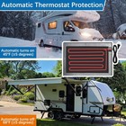 Rv Tank Heater Pad 120v 12 x18  2pcs Rv Holding Tank Heater Pad With Automatic T
