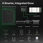 Vivosun 4x2ft Smart Grow Tent Kit W  Lumalight 200w G4 Inline Fan Kit W e42a 