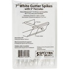 Spectra Metals 7 In  Aluminum White Gutter Spike And Ferrule   10-pack  Spectra