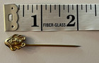 Antique Art Nouveau Goldtone Stick Pin 2 