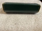 Vintage Green Brevettato Lipstick Case W Mirror  Made In Italy