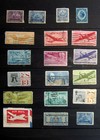 Us Back Of Book Stamps Airmail Special Delivery Documentary Proprietary Postage
