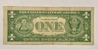  1  1957  1 One Dollar Note Silver Certificate Vg-xf Bill Blue Seal Us Currency