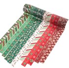 12 Rolls Washi Masking Tape Scrapbook Sticker Diy Wrapping Merry Christmas Decor