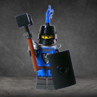 Lego Castle Black Falcon Knights Minifigure With Hammer Lot -rare Brand-new Set 