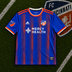 Fc Cincinnati Adidas 2019 Inaugural Season Home Jersey Men s Large L Climalite