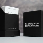 Steven Bartlett The Diary Of A Ceo Conversation Cards - First Edition  New 
