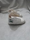 Vintage Fightin Irish Leather Baby Shoes Babydoll White 4 
