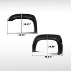 For 2007-2013 2009 Chevrolet Avalanche Full Set Paintable Factory Fender Flares
