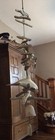 Large Vintage Hazel Olsen Pottery 2 Dolphin Wind Chime