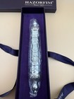 New In Box 7-inch Hazorfim Sterling Silver Mezuzah 925- Bought In Israel