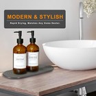 Drying Tray For Bathroom Sink Diatomite Water Absorbing Stone Tray