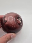 3  Antique Japanese Hand Blown Purple Lavender Glass Fish Fishing Net Float
