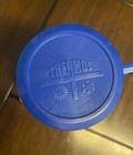 Vintage 1975 King Seely   Thermos Co  Nfl 8 Oz  Square Thermos - Blue Lid