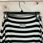 Itzy Ritzy Nursing Cover Womens One Size Black White Mom Boss Striped 4in1 Knit