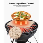 Rectangular Cordierite Pizza Stone  15 X 12 In durable Baking Stone With Scraper