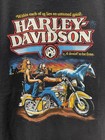 Harley Davidson Vintage 1980s Graphic T-shirt  Large  Black  Holoubek 