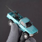 Rare 1995 Toyota Hilux Rn80 1 64 Scale Model - Green Diecast Alloy Truck