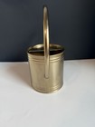Metal Watering Can 1 Ltr  Brass Finish- Hearth   Hand    With Magnolia  Long Spout