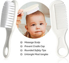 Baby Grooming Kit  Infant Safety Care Set With Hair Brush Comb Nail Clipper 