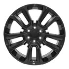 22  Satin Black Wheels   Tires Fit 84582669 Chevy Tahoe Suburban Silverado
