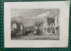 1830 Antique Print  Truro  Cornwall After Thomas Allom