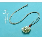 Car Interior Ornaments Rearview Mirror Guanyin Car Pendant Buddha Statue