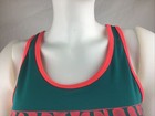 Danskin Now Cabo Blue orange Performance Fitted Core Sports Bra Sz  M 8-10  Nwt