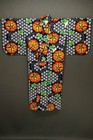Japanese Cotton  kimono  Yukata Dress Robe - Hand Sewn