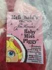 Baby Miss Piggy Plush Doll - 1987 Mcdonalds - Muppet Babies Christmas Jim Henson