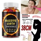  1 Best-male Enlarger Thicker Longer Bigger 4  Growth Enlargement 60 Gummies