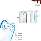 2 Pack Ultrasonic Pest Reject Home Control Electronic Insect Mice Rat Repeller