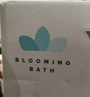 Blooming Bath Lotus Four Petal Baby Bath  tan And White New