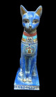 Rare Authentic Ancient Egyptian Bastet Cat Goddess Stone Statue Figurine Bc