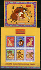 Sierra Leone 1998 Walt Disney  lion King  2 Sheets Of 6 Stamps   2 S s Mnh 