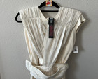 New Star Wars Rey Costume Adult Small White Galaxys Edge Skywalker Disney Parks