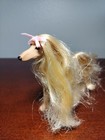 Vintage Barbie Mattel Glam N  Groom Pets Lacey The Afghan Hound Dog 1999
