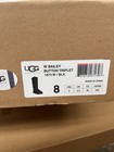 Ugg Australia W Bailey Button Triplet Beige Shearling Knee-high Boots 8 39