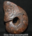 6 4  Old Chinese Hongshan Culture Jade Carving Dynasty Pig Dragon Beast Pendant