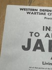 1942 Wwii Japanese Internment Instructions Poster     San Francisco California