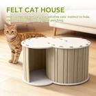 Peekaboo Cat Cave Extra Large Cat Tunnel Bed Indoor Cats  Cat Donut