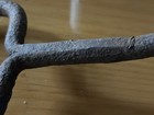 Vintage Hand Forged Hay Bale Hook Primitive 11-1 2 Inches Rustic