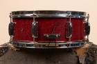 Vintage Mij 5x14 Red Sparkle Snare Drum