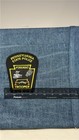 Pennsylvania State Forensic Trooper Police Patch  Iron-on Black   Yellow -