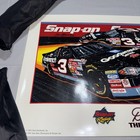 Dale Earnhardt Sr  Poster Sam Bass Signed Nascar Poster 27x15    the Intimidator   